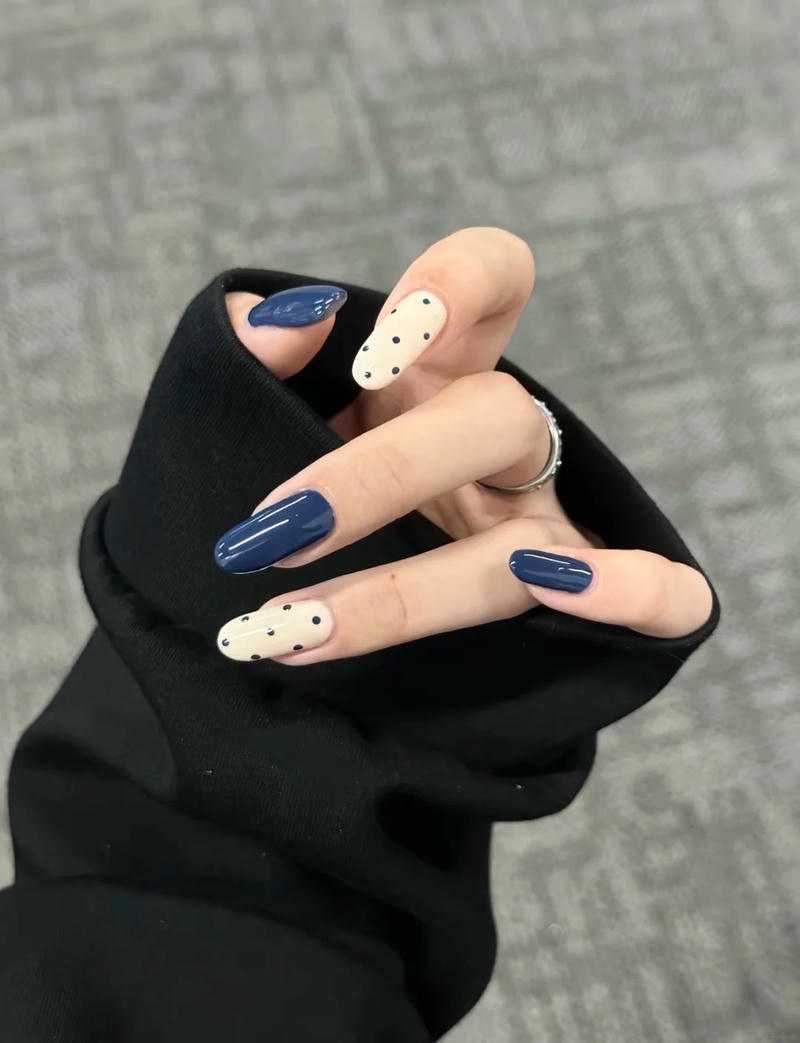 Tổng hợp nail 2 màu hot