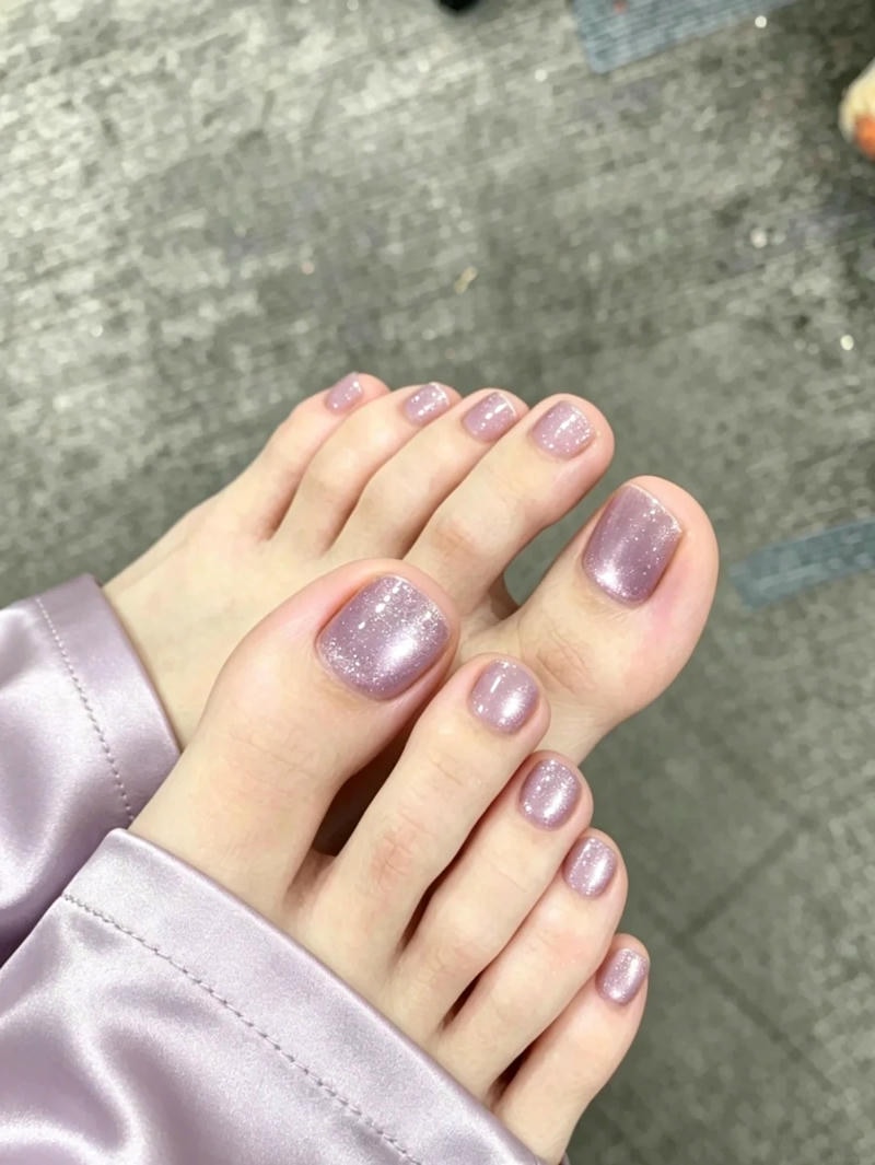 Tổng hợp nail chân màu pastel hot