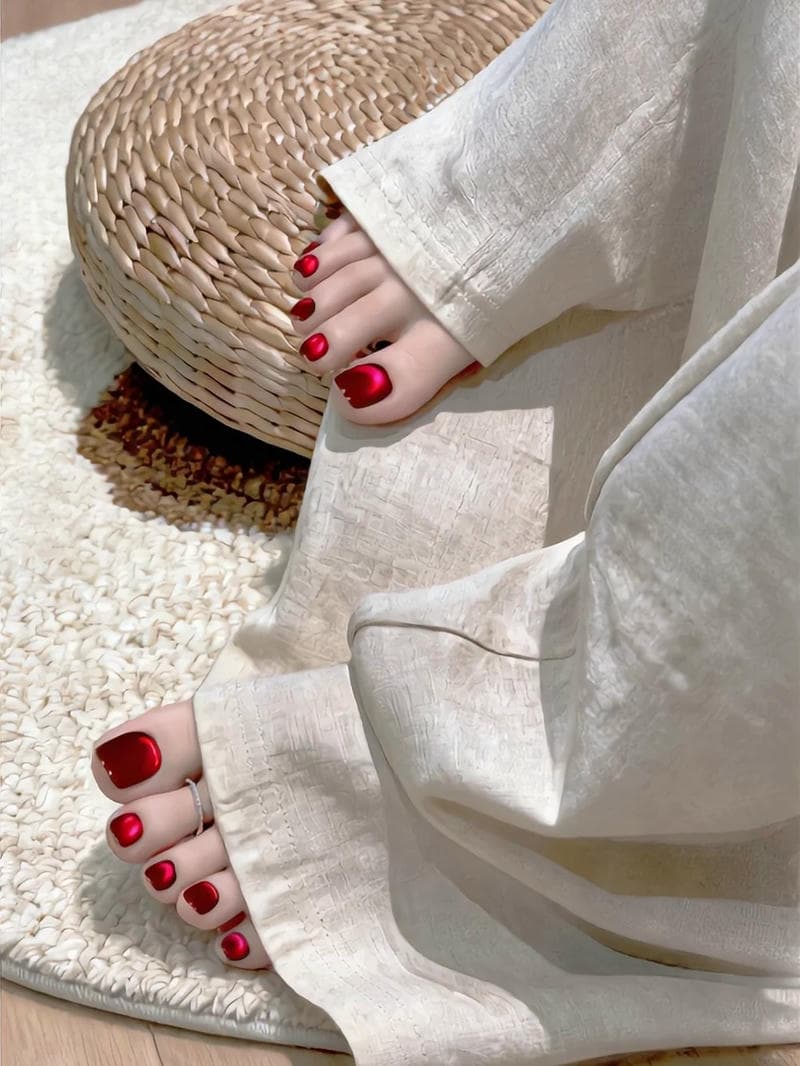 Tổng hợp nail chân tết hot