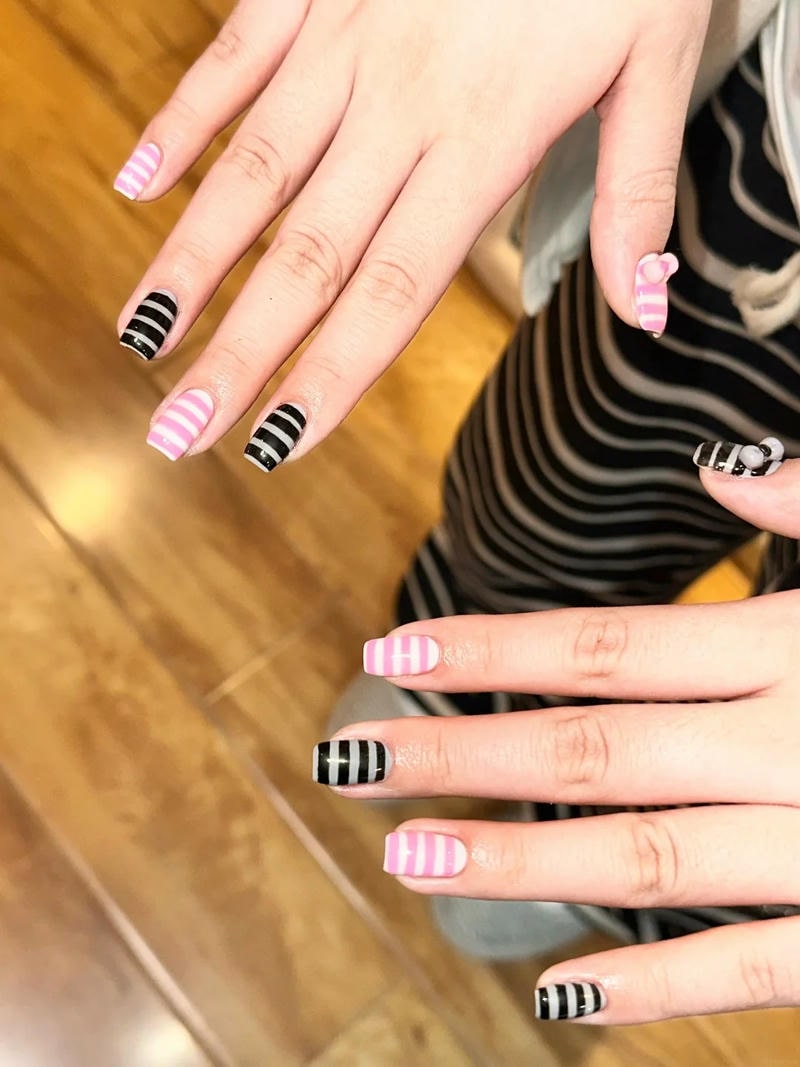 Tổng hợp nail kẻ chất lượng nhất
