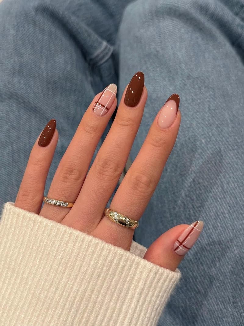 Tổng hợp nail kẻ hot