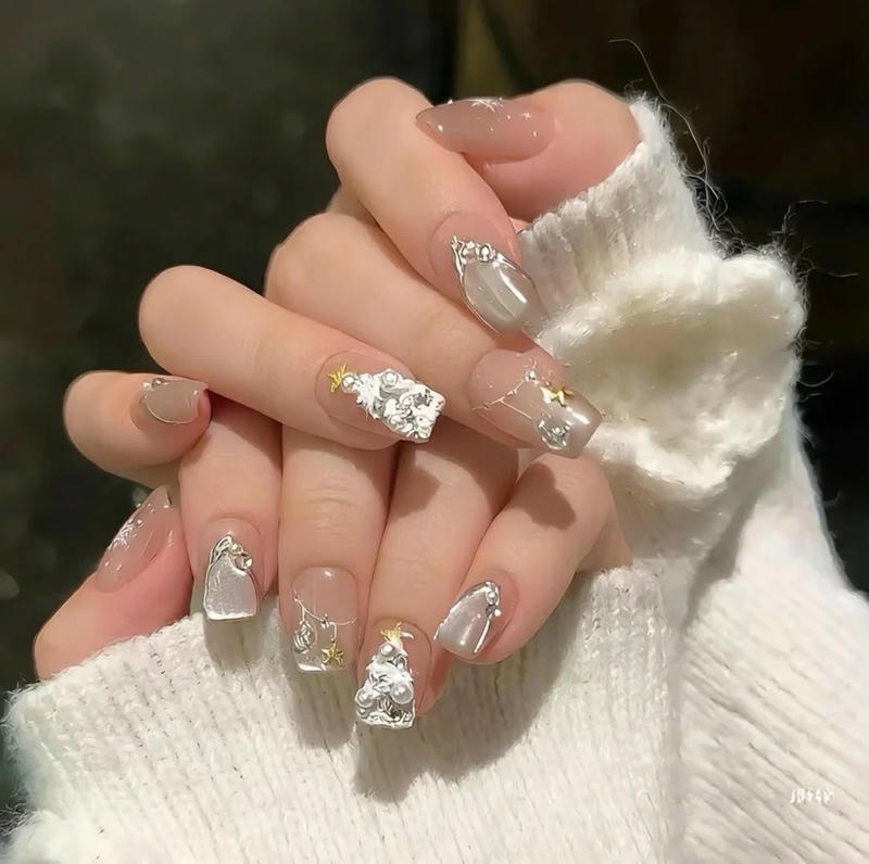 Tổng hợp nail kim tuyến hot