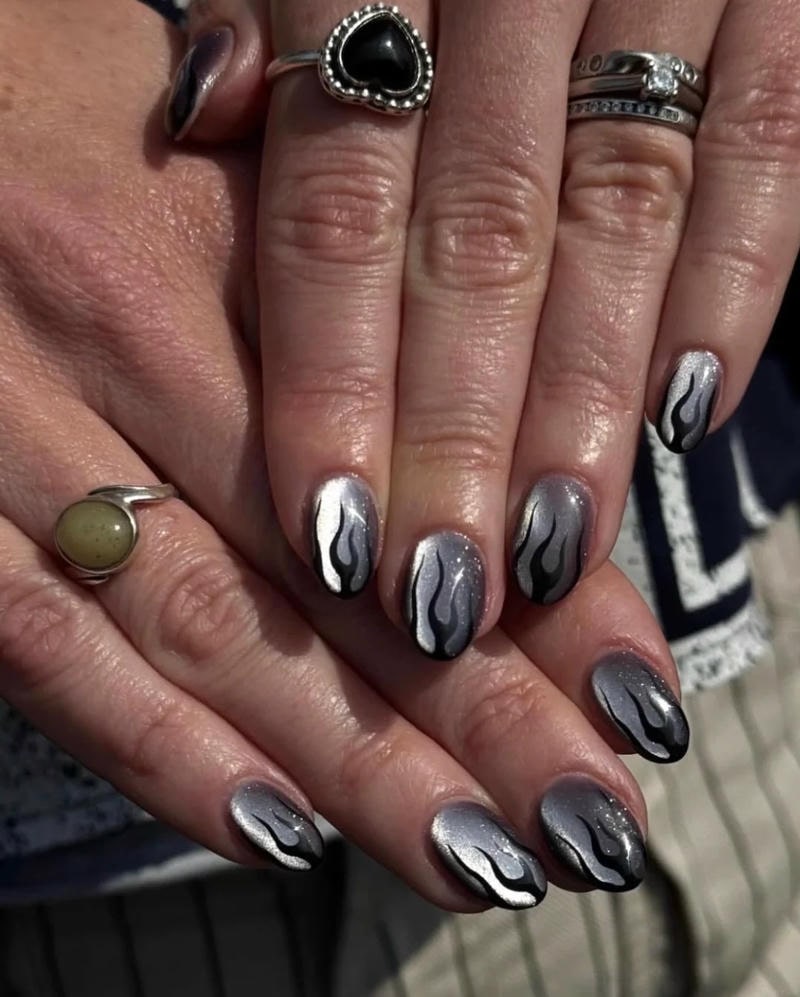 Tổng hợp nail ngọn lửa chất lượng nhất