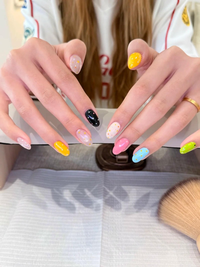 Tổng hợp nail nhiều màu hot
