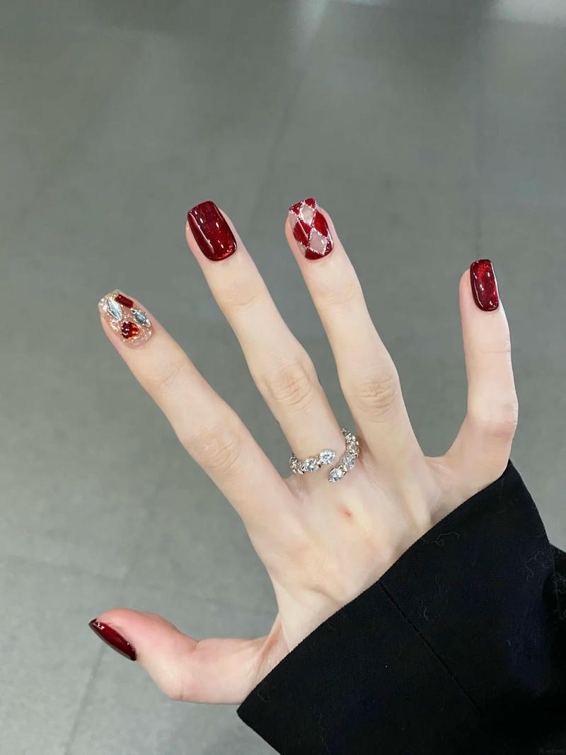Tuyển chọn nail đỏ đẹp chất lượng nhất