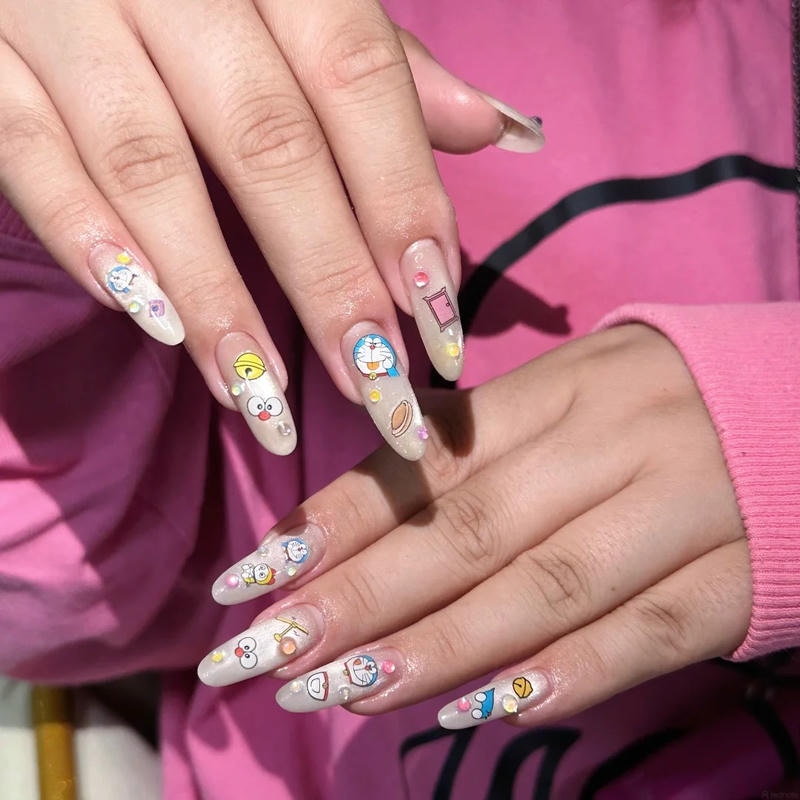 Tuyển chọn nail vẽ doraemon chất lượng nhất