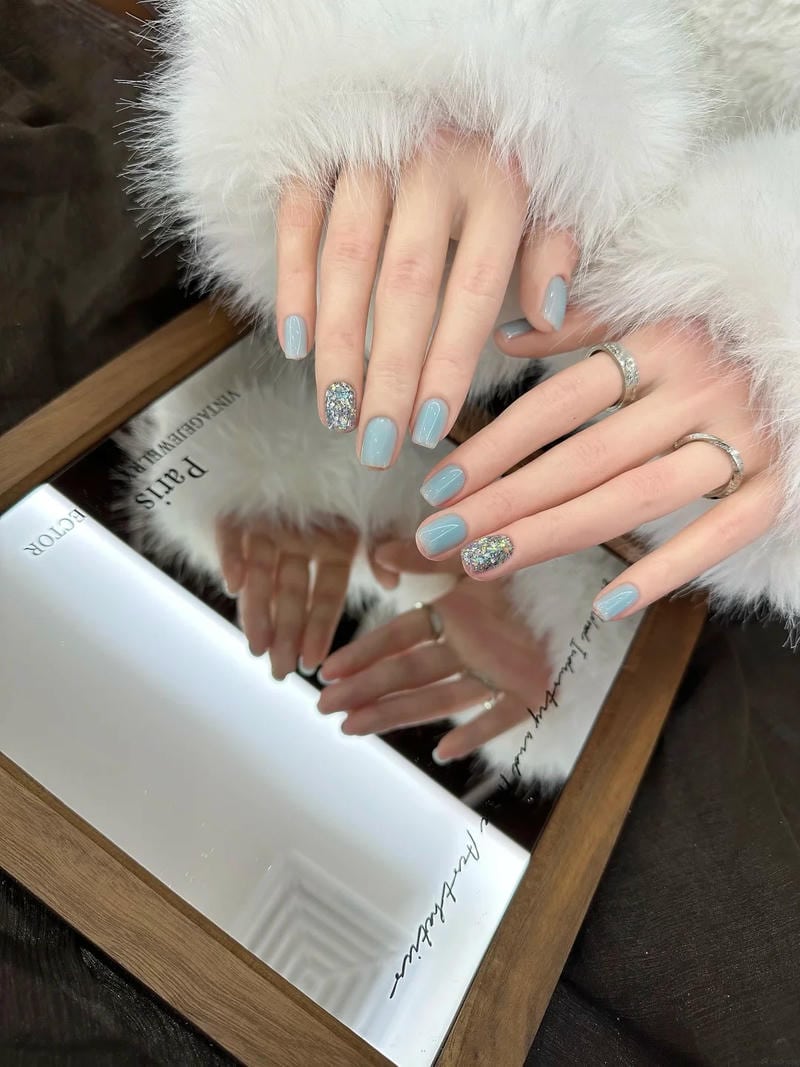 Tuyển tập bộ nail 2 màu miễn phí