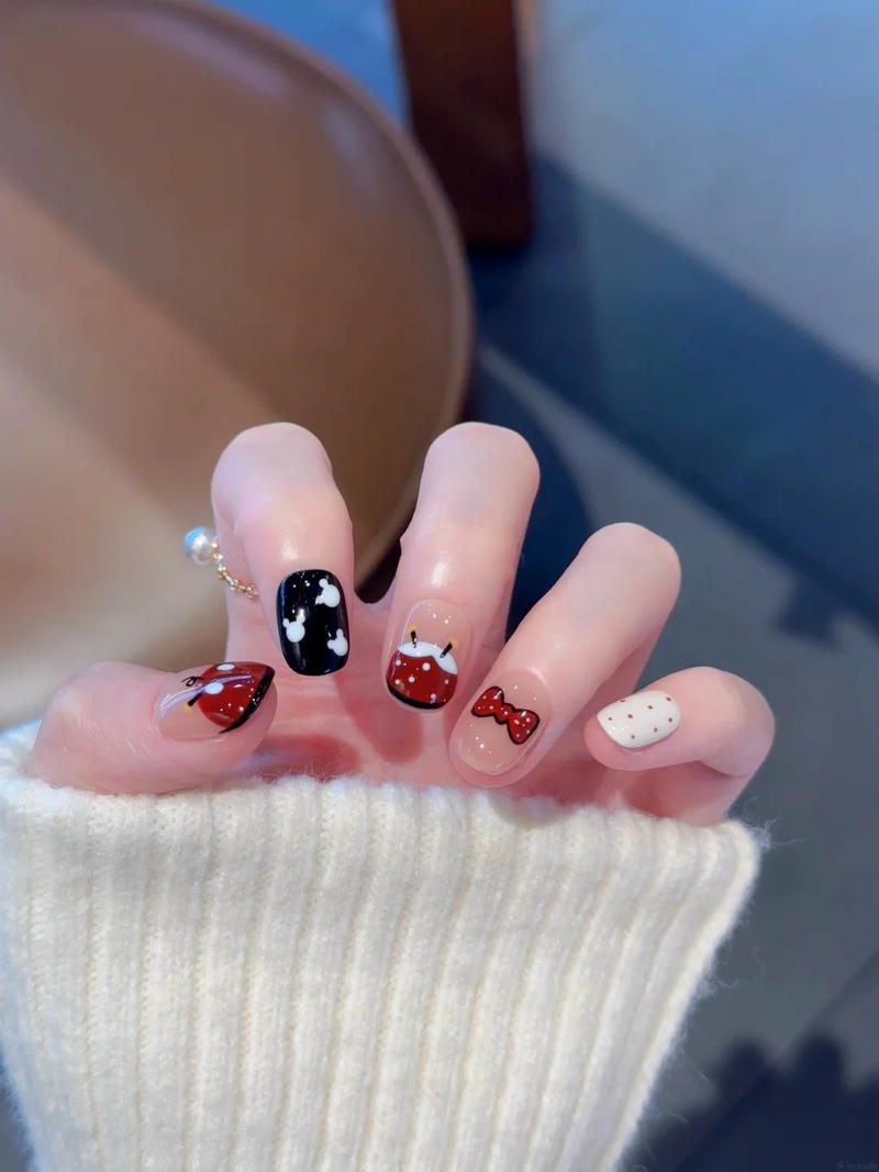 Tuyển tập bộ nail chuột mickey miễn phí