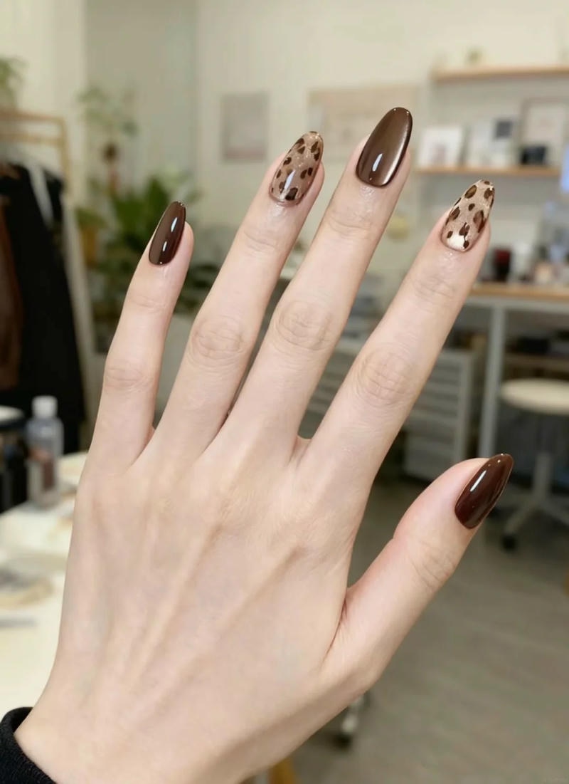 Tuyển tập bộ nail da báo trend nhất