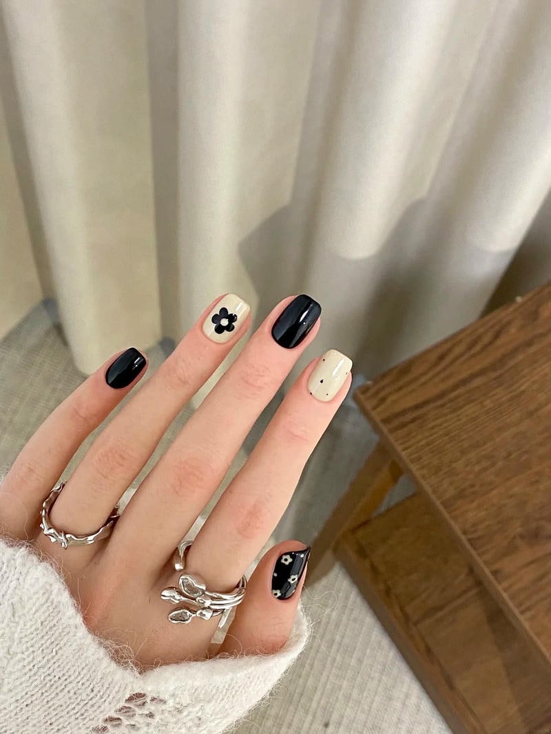 Tuyển tập bộ nail đơn giản cho học sinh trend nhất