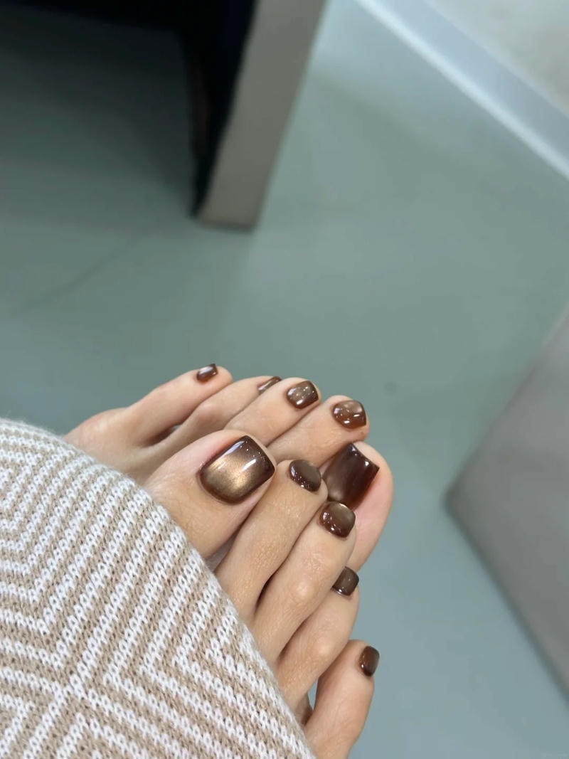 Xem nail chân cho người trung tuổi đẹp