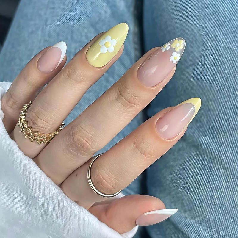 Xem nail màu vàng đẹp