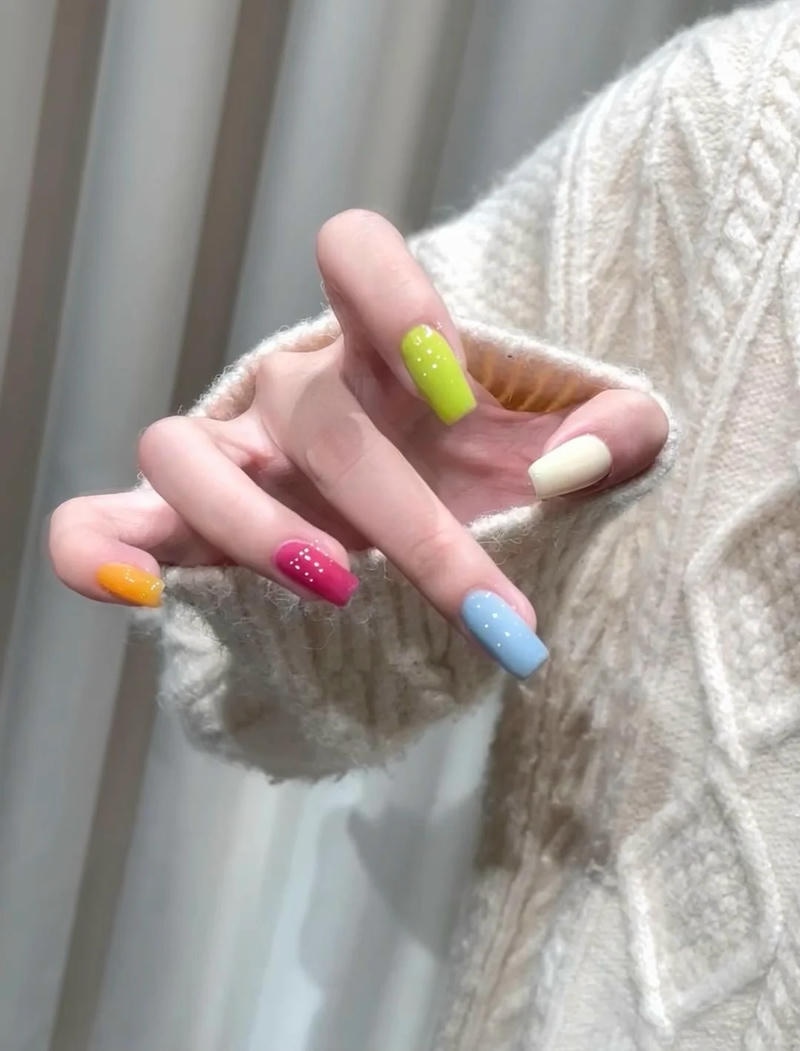 Xem nail nhiều màu đẹp nhất