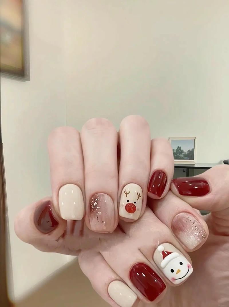 Xem nail noel mới nhất