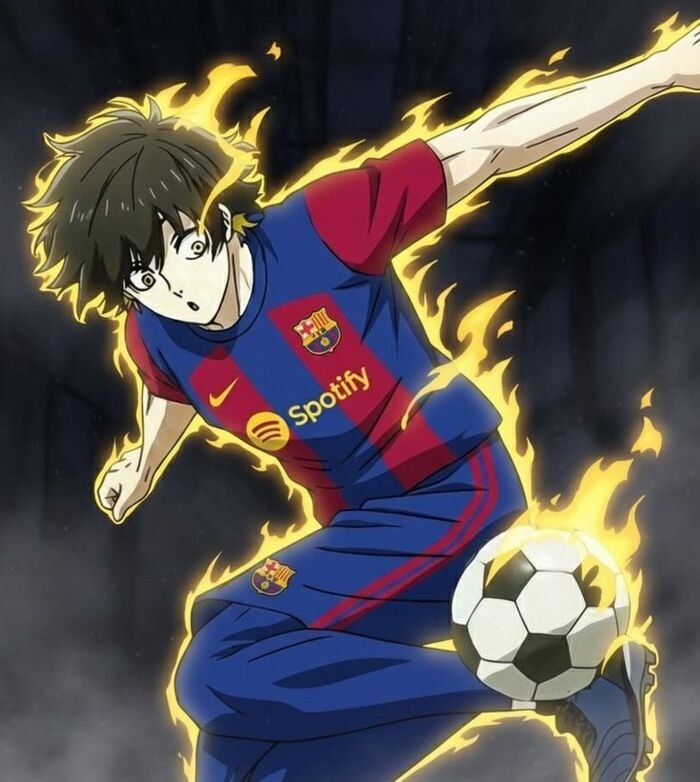 ảnh anime bóng đá ngầu cực hot
