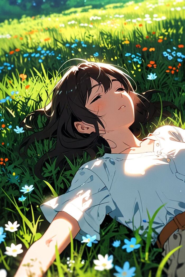 ảnh anime chill cute