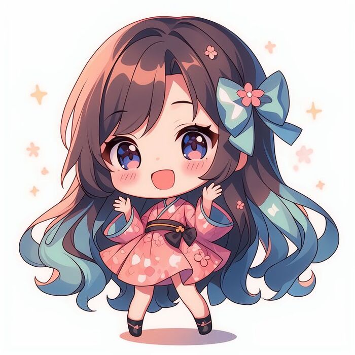 ảnh chibi anime nữ siêu hot