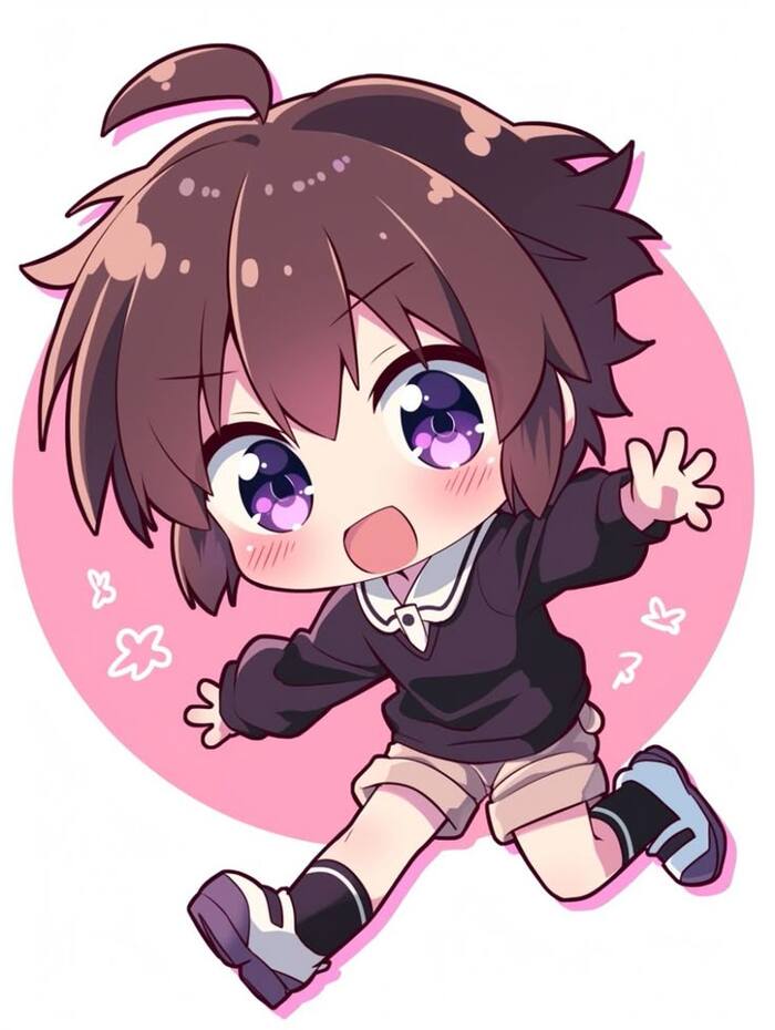 ảnh chibi anime nữ xinh hd