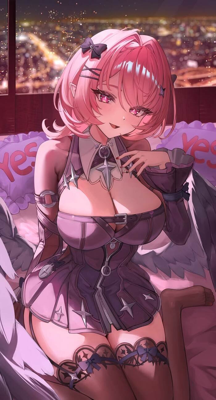 ảnh gái anime mlem trending