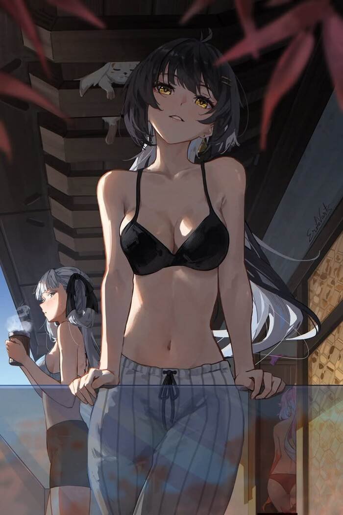 ảnh gái anime mlem xinh yêu
