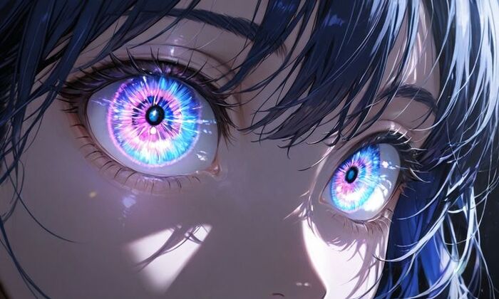 ảnh mắt anime ảo full hd