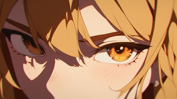 ảnh mắt anime siêu xinh