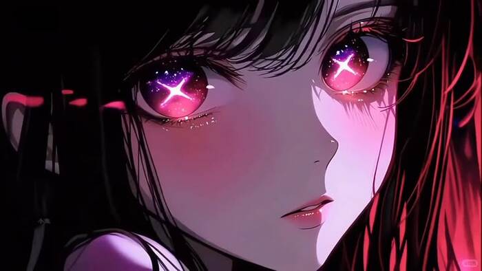ảnh mắt anime xinh đẹp