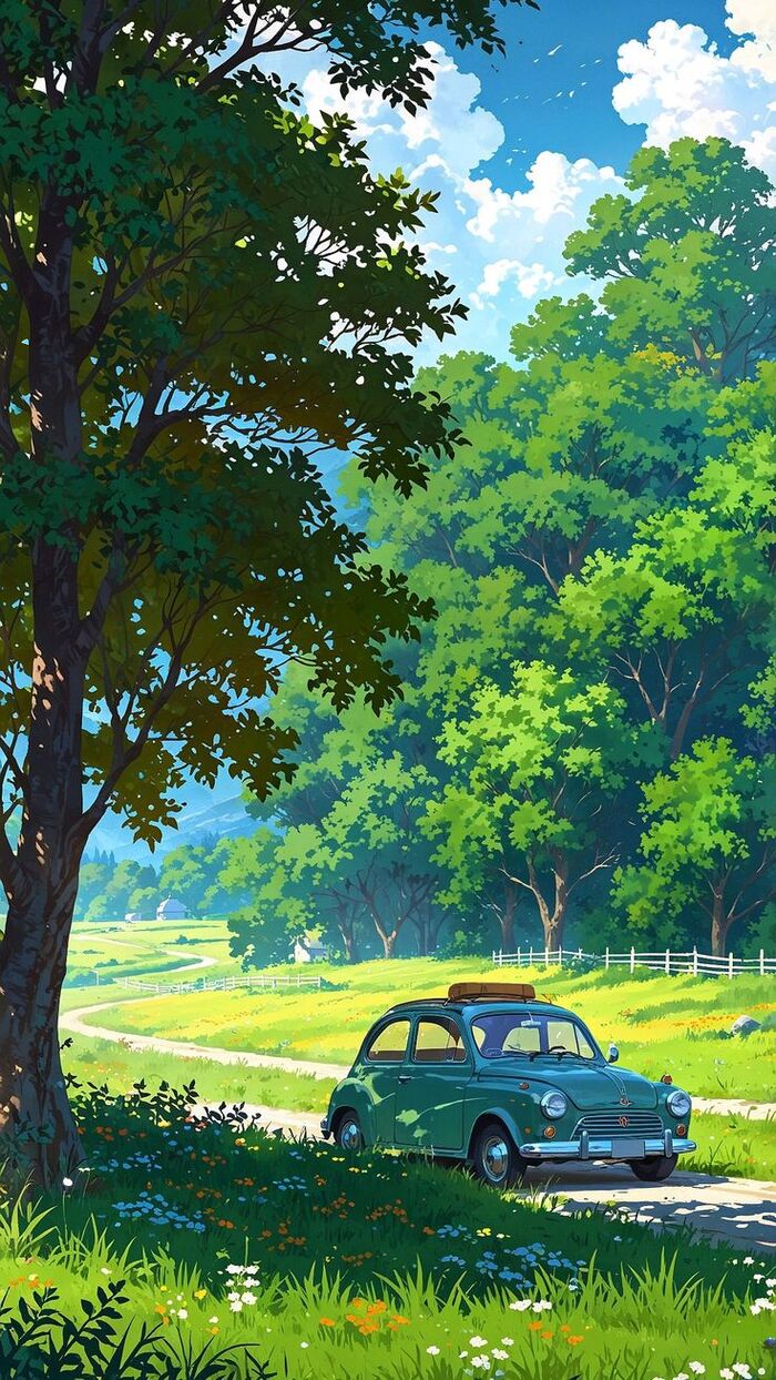 ảnh phong cảnh anime hd