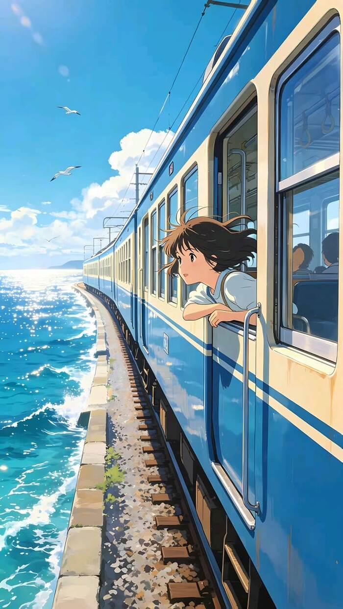 ảnh phong cảnh anime huyền ảo full hd