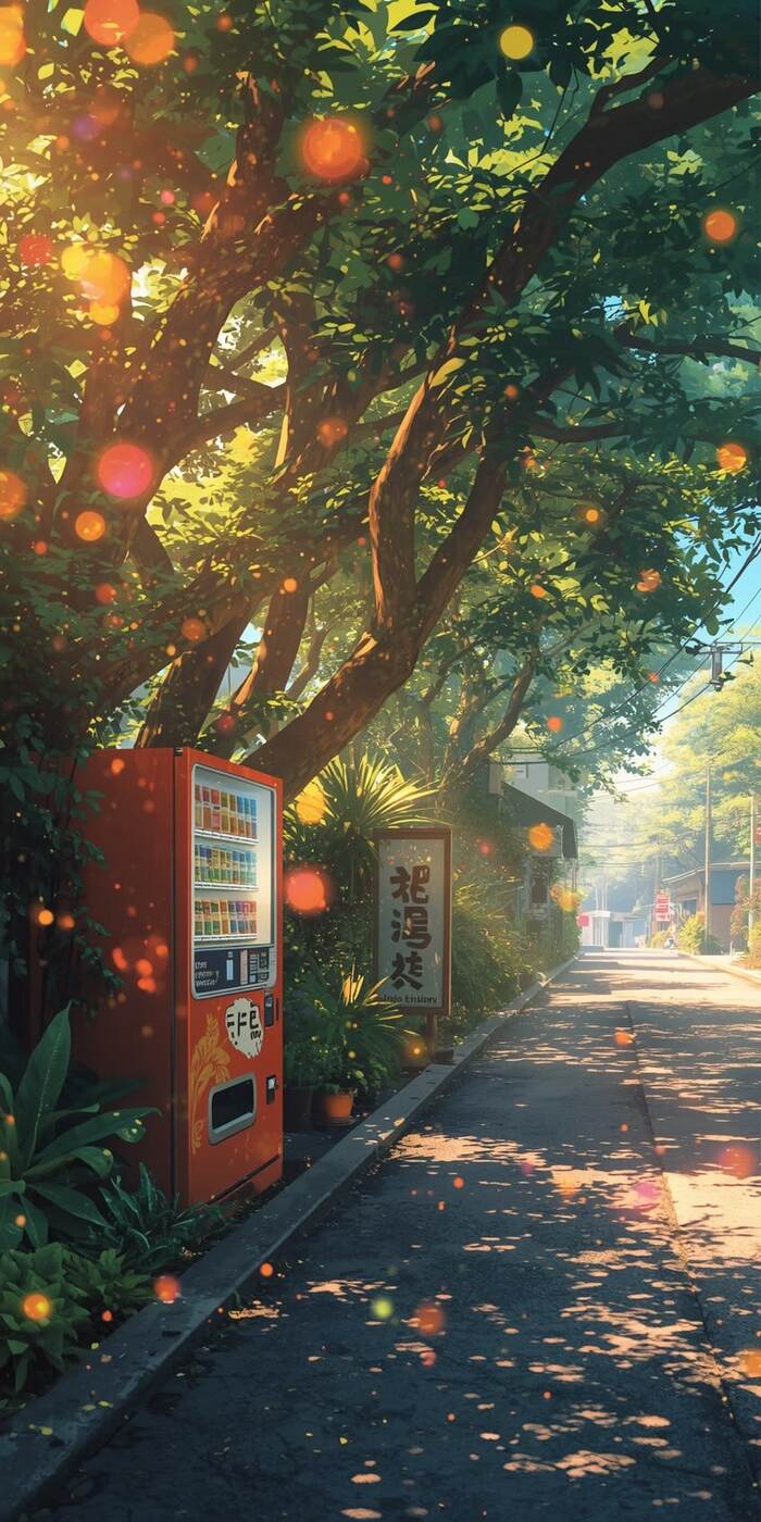 ảnh phong cảnh anime huyền diệu