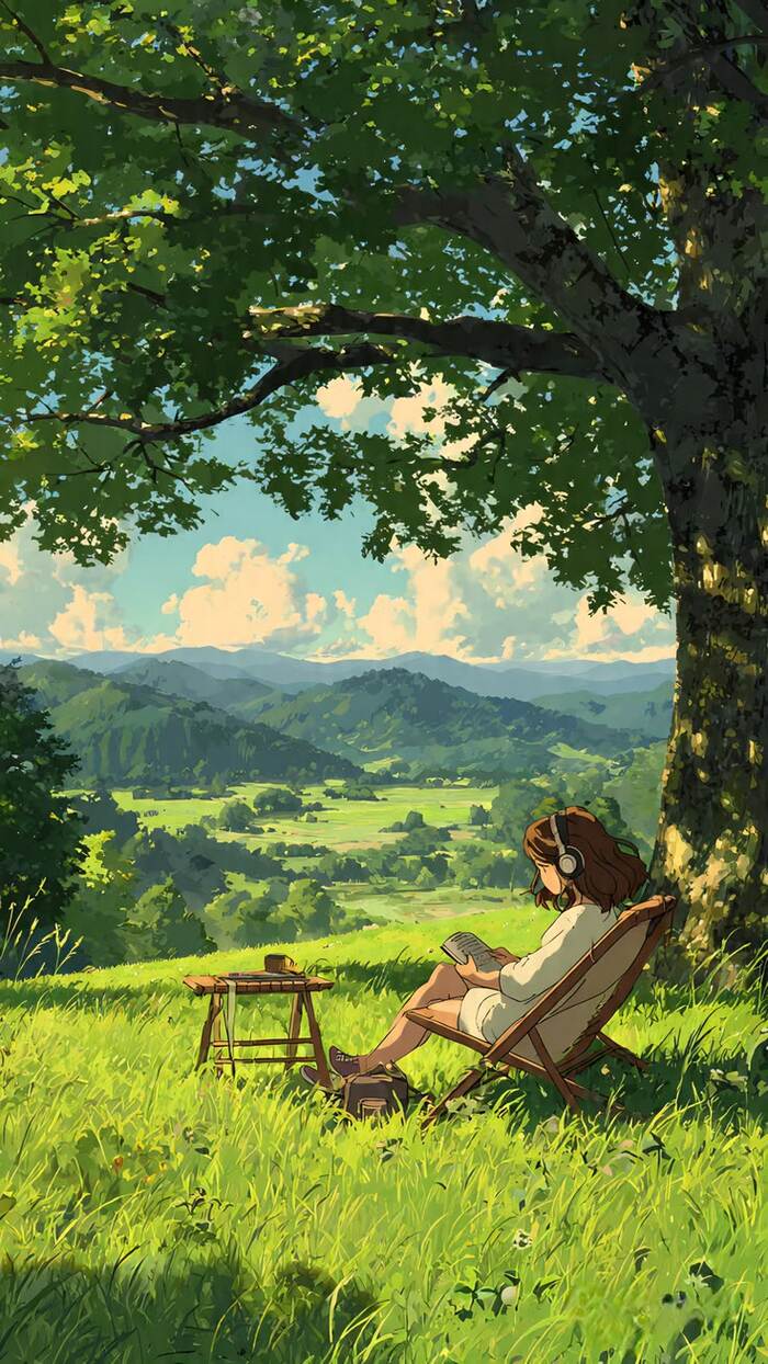 ảnh phong cảnh anime siêu ảo