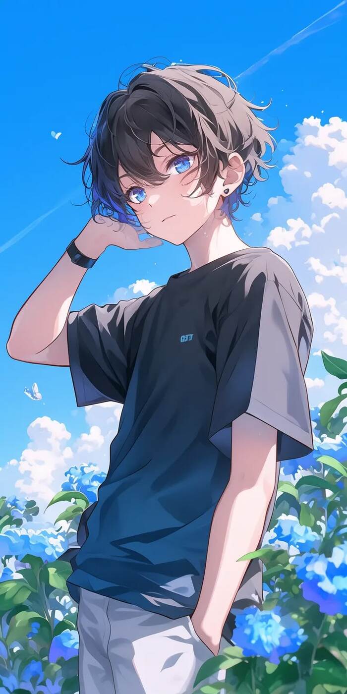ảnh trai anime cute