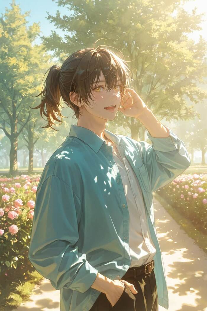 ảnh trai anime siêu đáng yêu