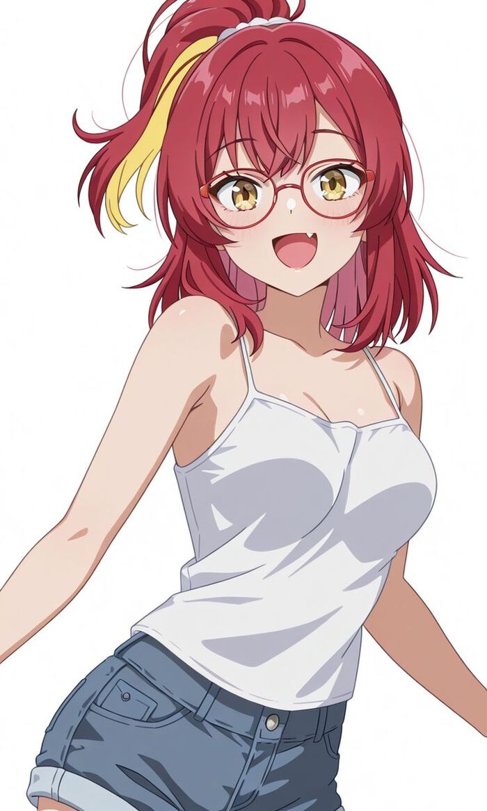 anime gái xinh ngây thơ