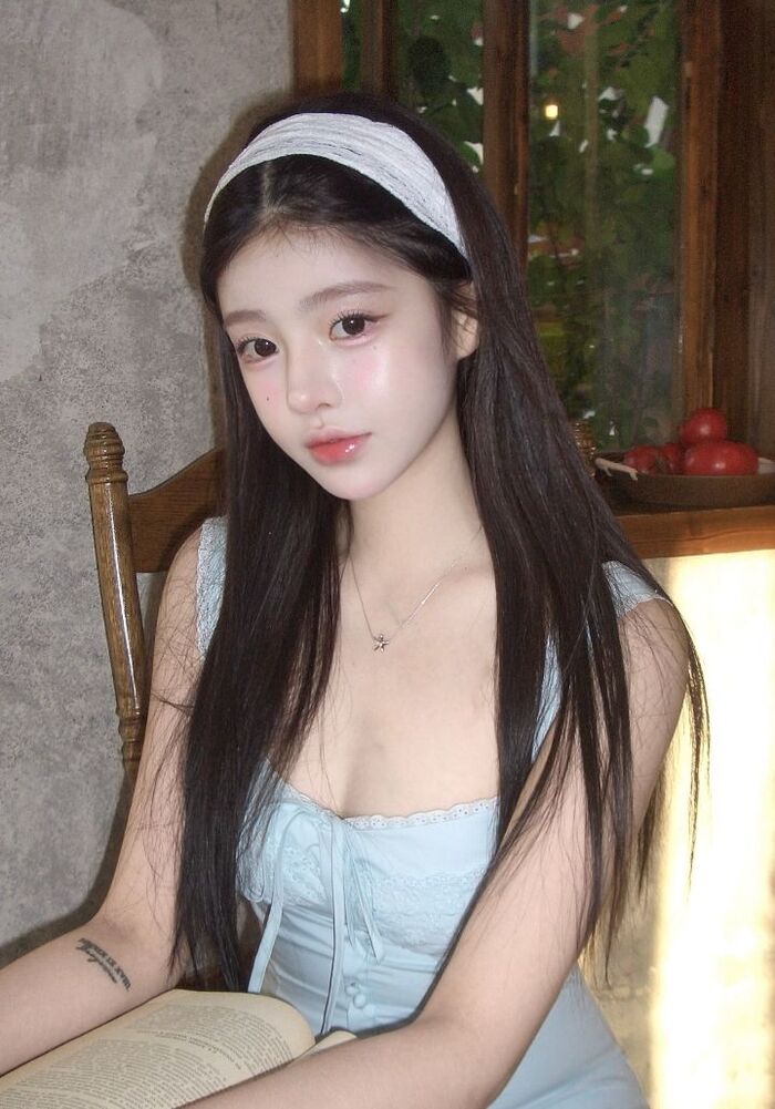 gái xinh tóc dài nàng thơ