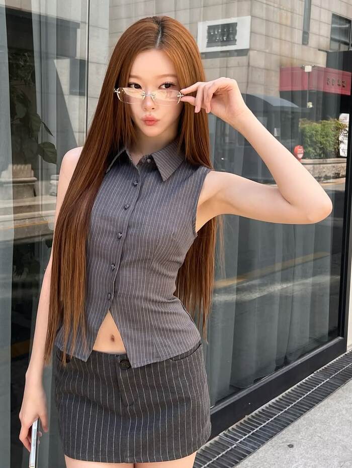 gái xinh tóc dài siêu cute