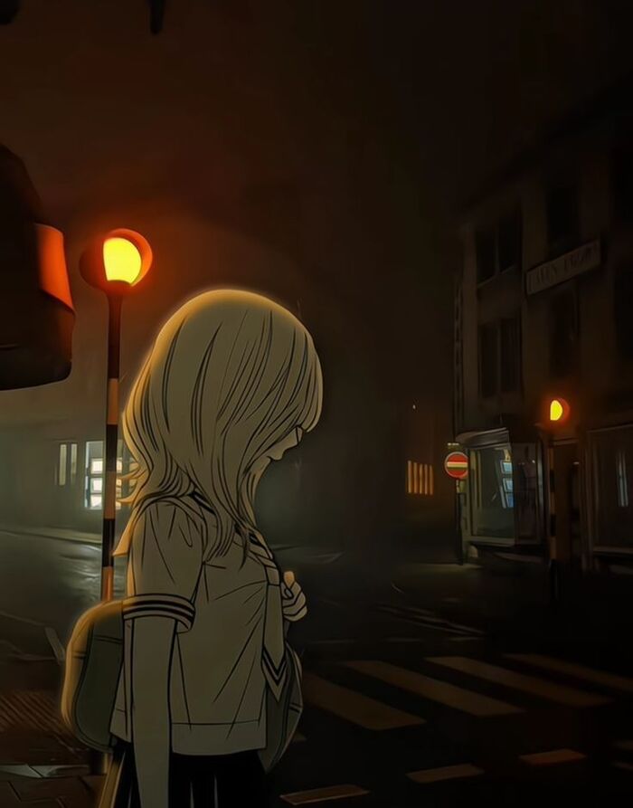 hình ảnh anime buồn
