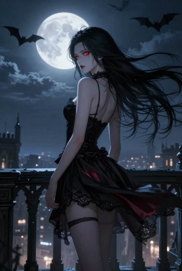 hình ảnh anime chill nữ ngầu