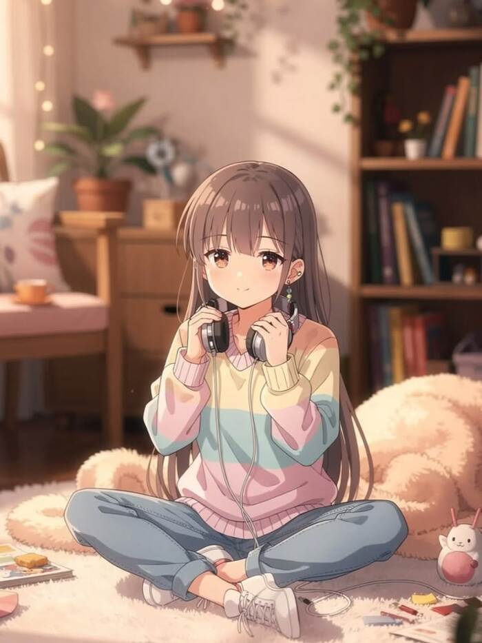hình ảnh anime cute xinh