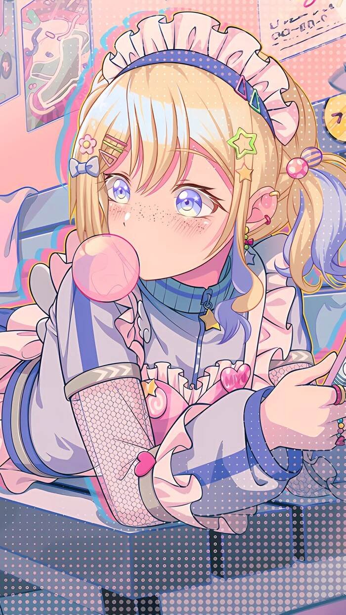 hình ảnh anime gái xinh ngầu lòi