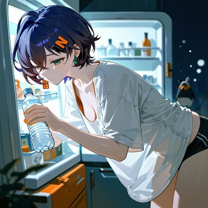hình ảnh gái anime mlem siêu cute