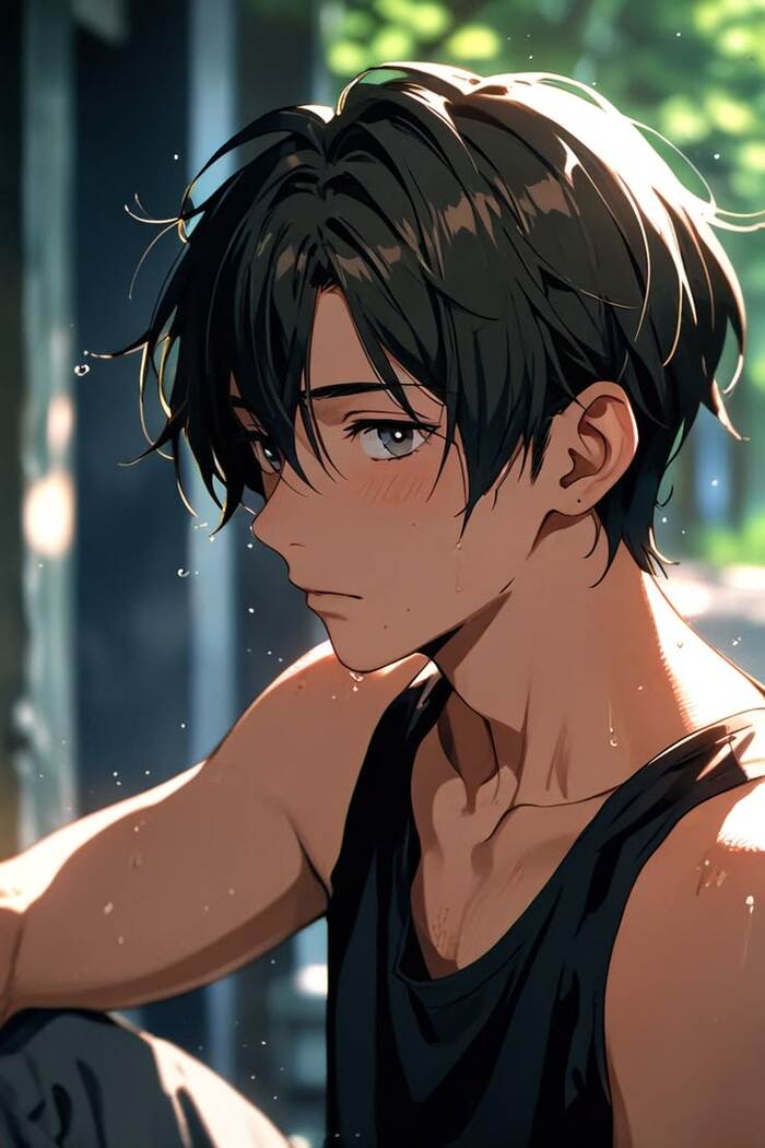hình ảnh trai anime cute