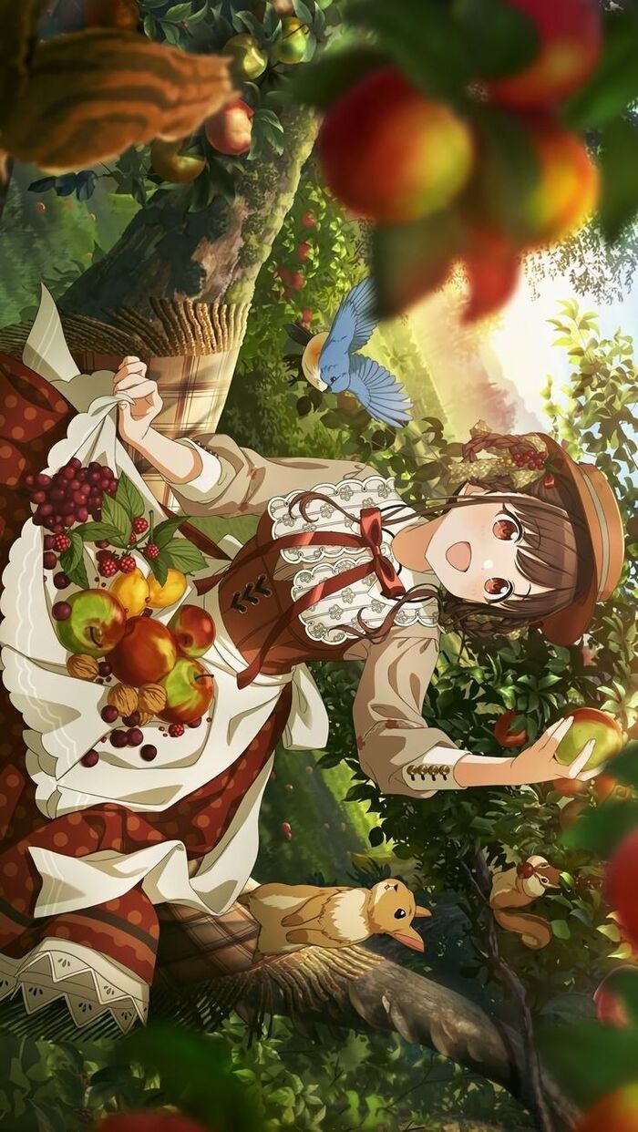 hình nền anime nữ ảo