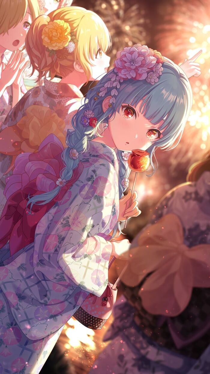 hình nền anime nữ đẹp xinh