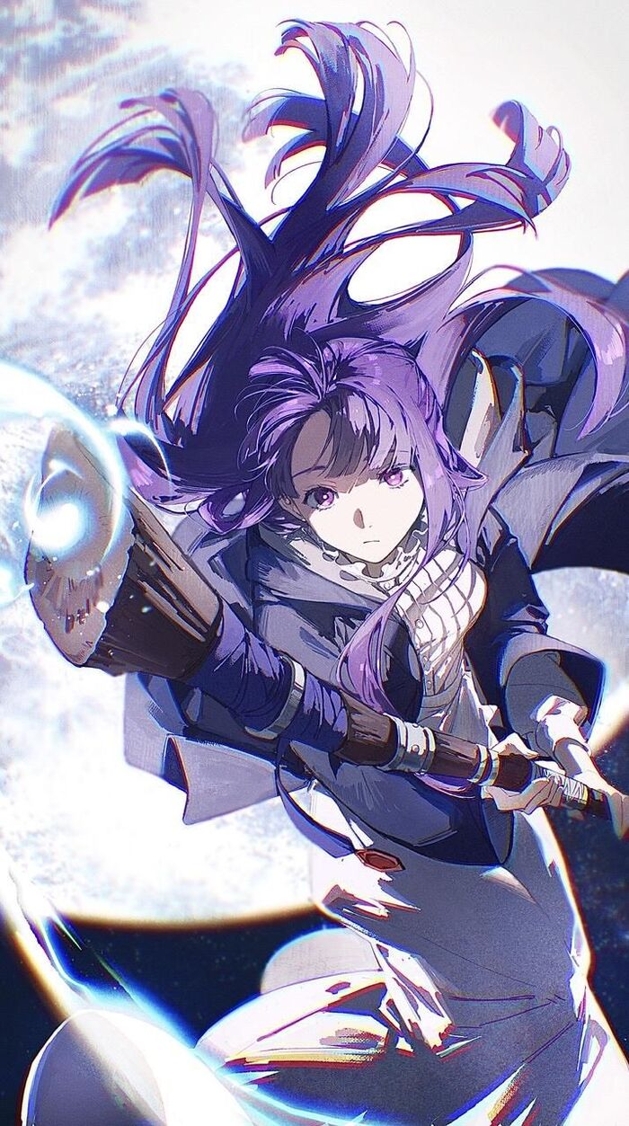 hình nền anime nữ ngầu