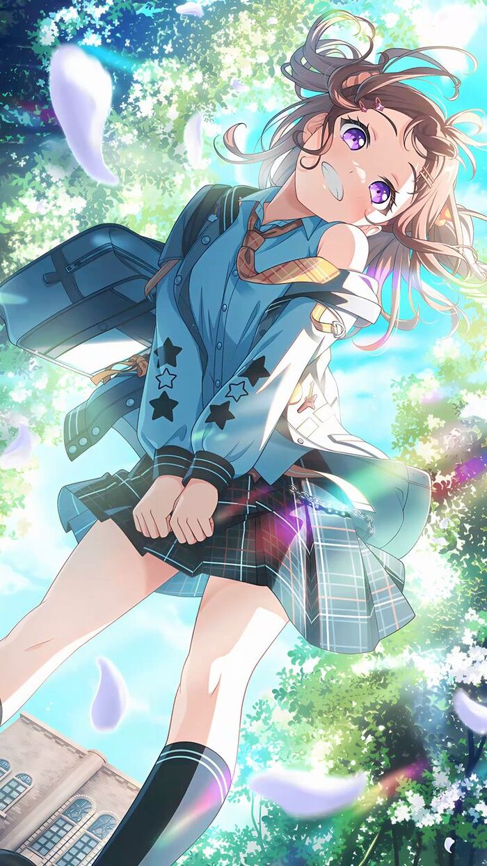 hình nền anime nữ trend