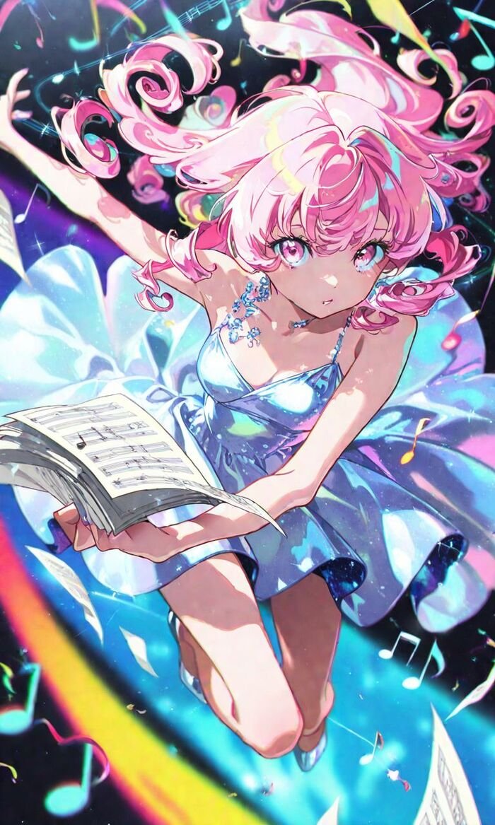 tranh anime siêu xinh